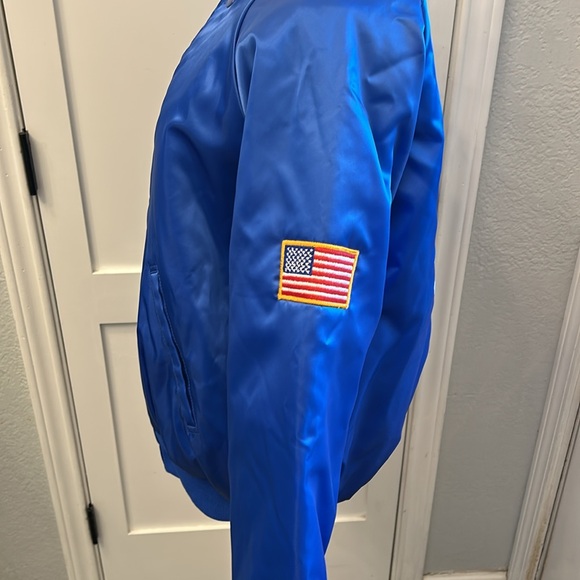 NWT Vintage Satin Jacket - Picture 4 of 8